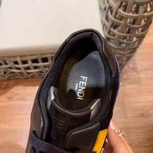 Shoes FENDI high-quality TPU black x yellow x blue 13