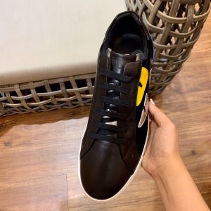 Shoes FENDI high-quality TPU black x yellow x blue 18