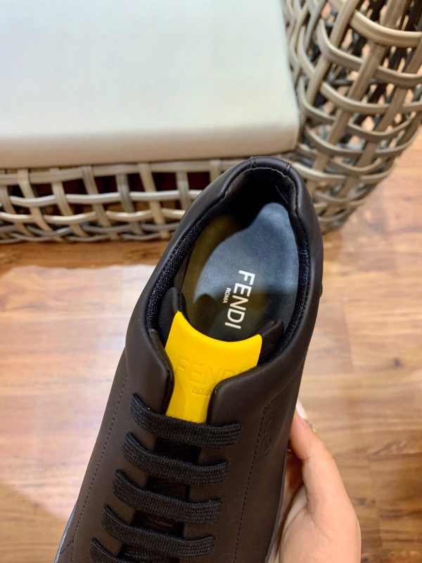 Shoes FENDI high-quality TPU black x yellow 2