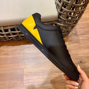 Shoes FENDI high-quality TPU black x yellow 15