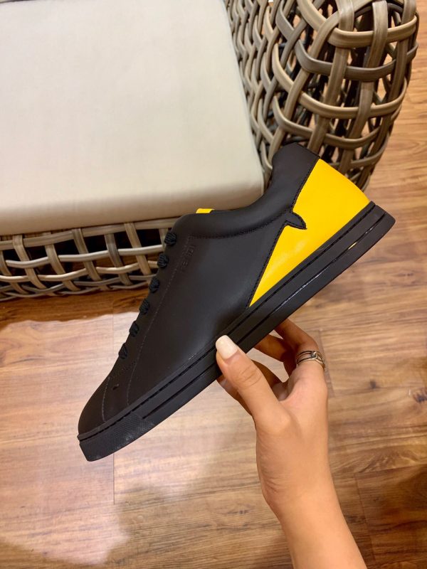 Shoes FENDI high-quality TPU black x yellow 8
