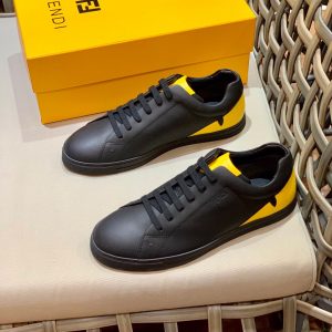Shoes FENDI high-quality TPU black x yellow 18