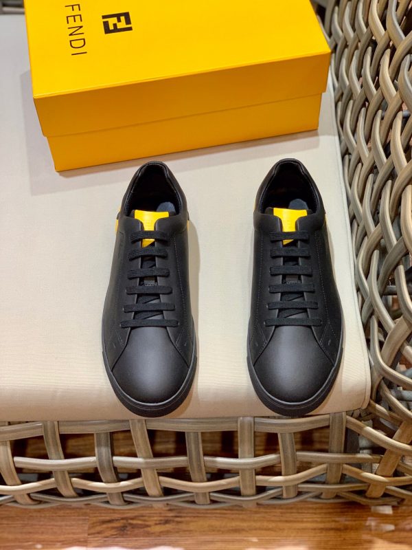 Shoes FENDI high-quality TPU black x yellow 10