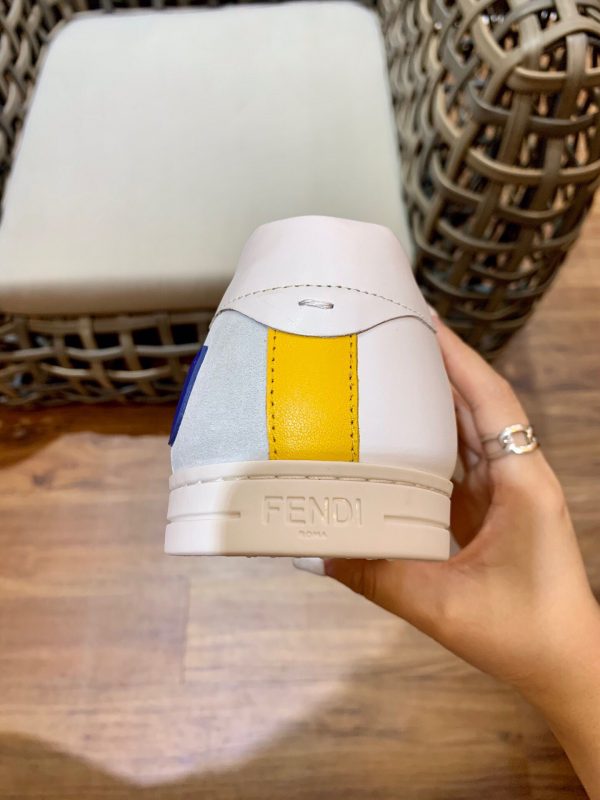 Shoes FENDI high-quality TPU white x yellow x blue 4