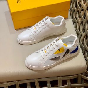 Shoes FENDI high-quality TPU white x yellow x blue 16
