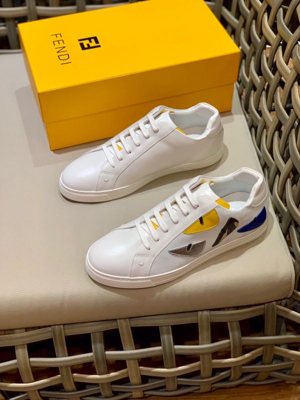 Shoes FENDI high-quality TPU white x yellow x blue 7