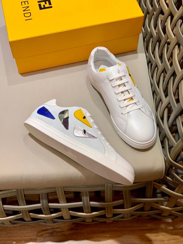 Shoes FENDI high-quality TPU white x yellow x blue 10