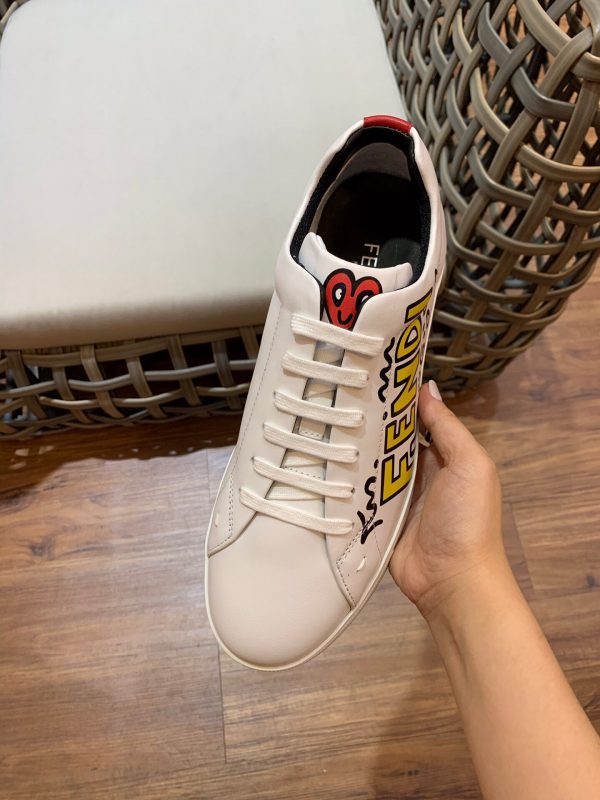 Shoes FENDI high-quality TPU white x yellow x red 1
