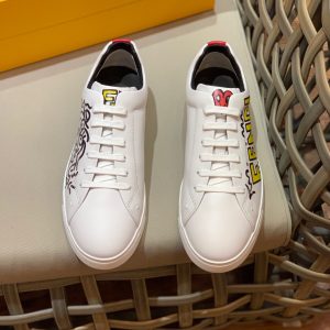 Shoes FENDI high-quality TPU white x yellow x red 18