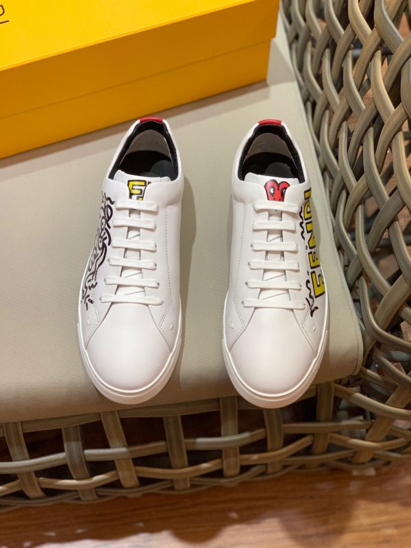 Shoes FENDI high-quality TPU white x yellow x red 9