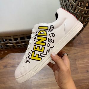 Shoes FENDI high-quality TPU white x yellow x red 19