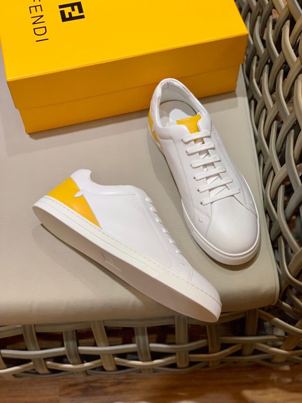 Shoes FENDI high-quality TPU white x yellow 1