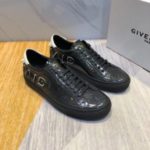 Shoes GIVENCHY Lace-up Casual black x silver 18