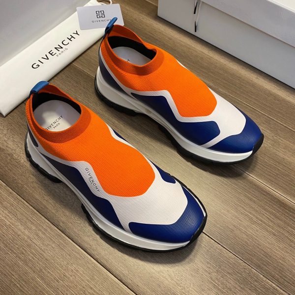 Shoes GIVENCHY Original Version TPU orange x white x blue 7