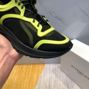 Shoes GIVENCHY Outdoor Sports black x neon green 15