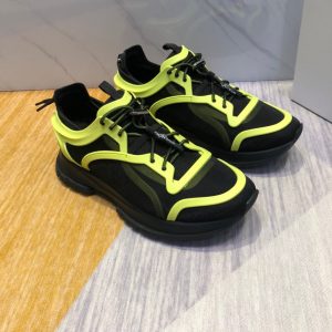 Shoes GIVENCHY Outdoor Sports black x neon green 18