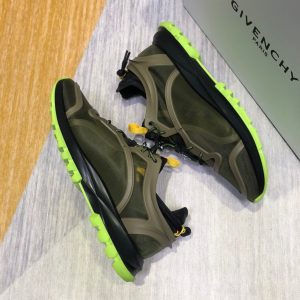 Shoes GIVENCHY Outdoor Sports black x neon 12