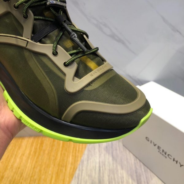 Shoes GIVENCHY Outdoor Sports black x neon 8