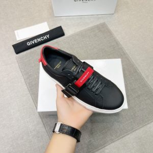Shoes GIVENCHY PARIS 2021 New black white red 10