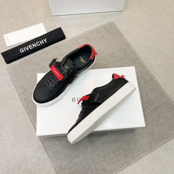Shoes GIVENCHY PARIS 2021 New black white red 7