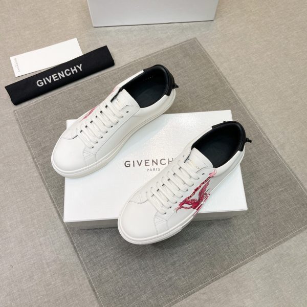 Shoes GIVENCHY PARIS 2021 New white red 2