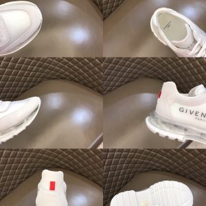 Shoes GIVENCHY PARIS Low-top Air-cushioned white x logo 12