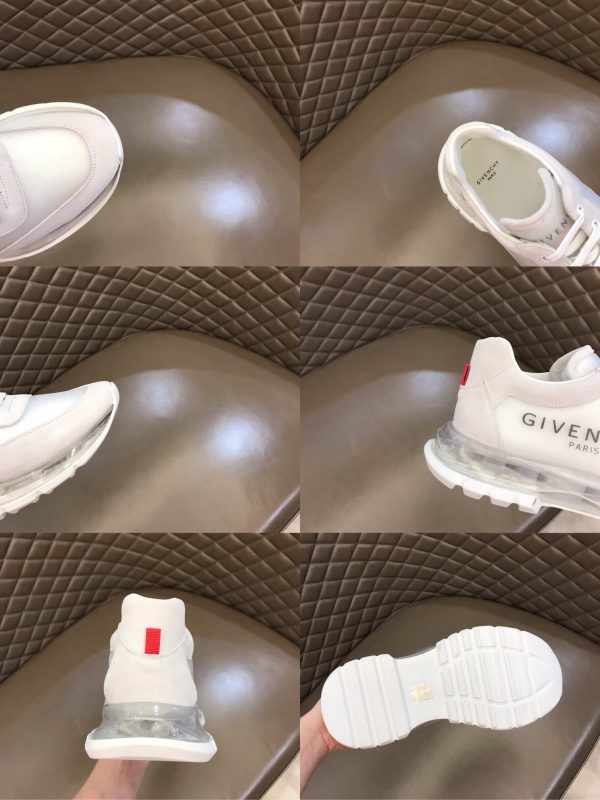 Shoes GIVENCHY PARIS Low-top Air-cushioned white x logo 4