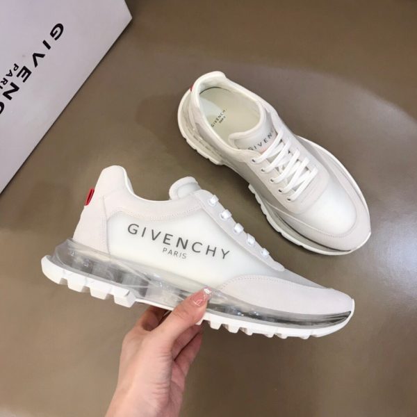 Shoes GIVENCHY PARIS Low-top Air-cushioned white x logo 1