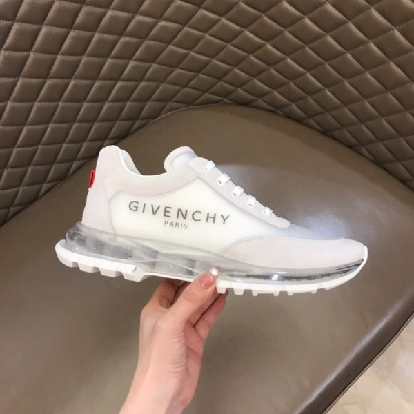 Shoes GIVENCHY PARIS Low-top Air-cushioned white x logo 8
