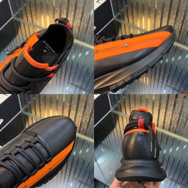 Shoes GIVENCHY PARIS Wing black x orange 2