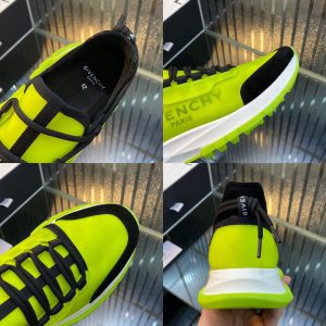 Shoes GIVENCHY PARIS Wing neon green 10