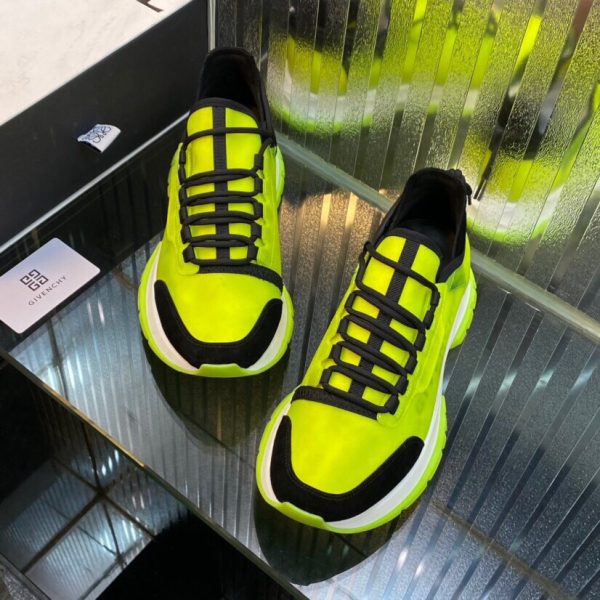 Shoes GIVENCHY PARIS Wing neon green 1