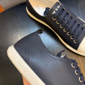 Shoes PRADA 2021 New Lace-up Casual dark blue 9