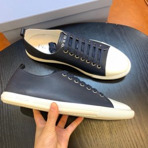 Shoes PRADA 2021 New Lace-up Casual dark blue 12