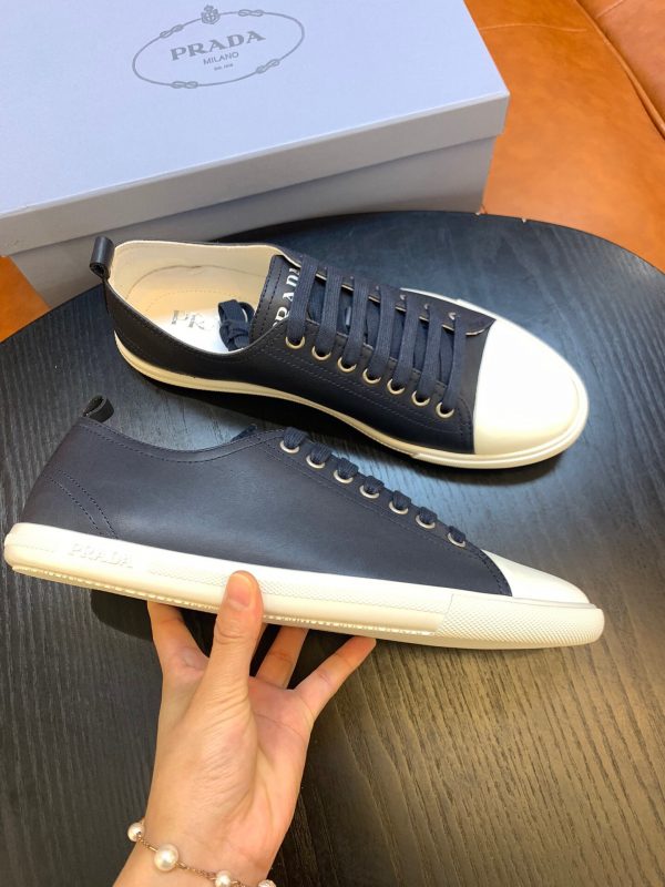 Shoes PRADA 2021 New Lace-up Casual dark blue 5