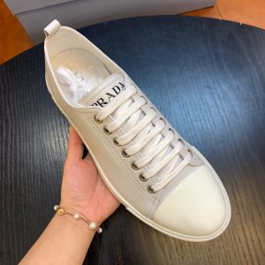 Shoes PRADA 2021 New Lace-up Casual light gray 13