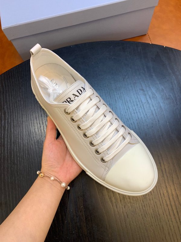 Shoes PRADA 2021 New Lace-up Casual light gray 6