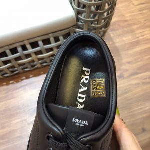 Shoes PRADA Calfskin Lace-up black 12