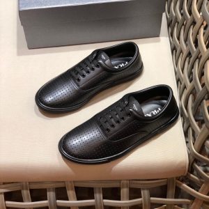 Shoes PRADA Calfskin Lace-up black 14