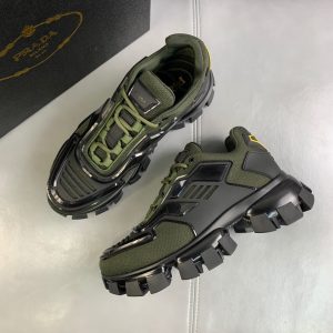 Shoes PRADA Couple Models black x green 16