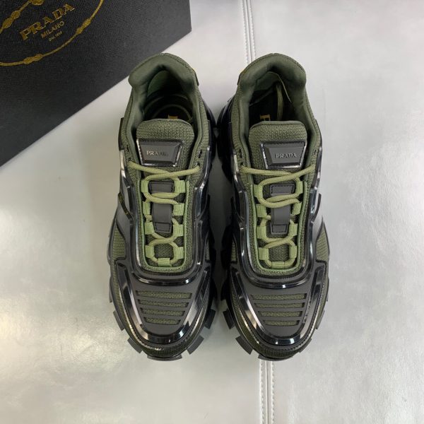 Shoes PRADA Couple Models black x green 9