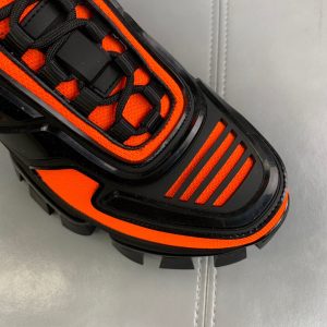 Shoes PRADA Couple Models black x orange 13