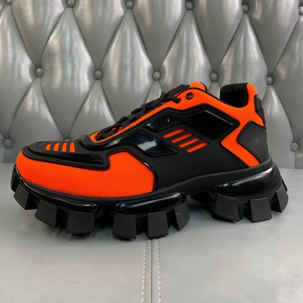 Shoes PRADA Couple Models black x orange 1