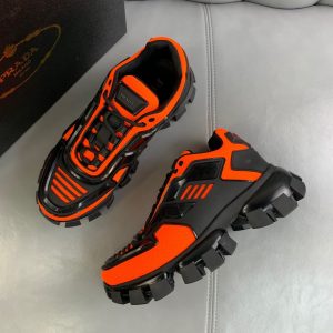 Shoes PRADA Couple Models black x orange 18