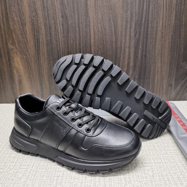 Shoes PRADA Lace-up New full black 3