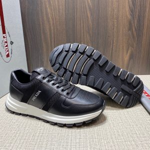 Shoes PRADA Lace-up New black 15