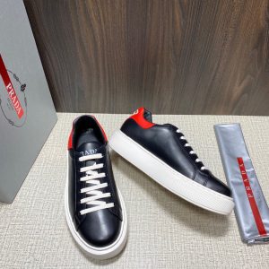 Shoes PRADA Soft Calf black x red 16