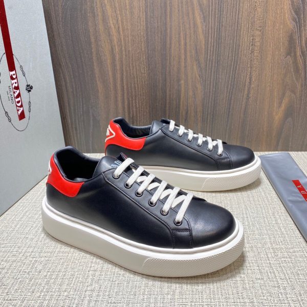 Shoes PRADA Soft Calf black x red 1