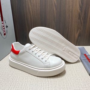 Shoes PRADA Soft Calf white x red 15